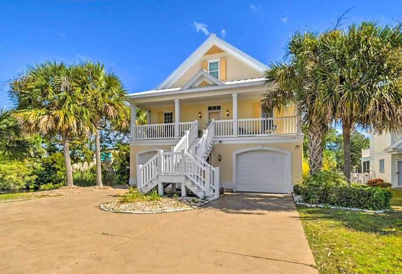 1 Mi To Beach + Hot Tub: Murrells Inlet Retreat!