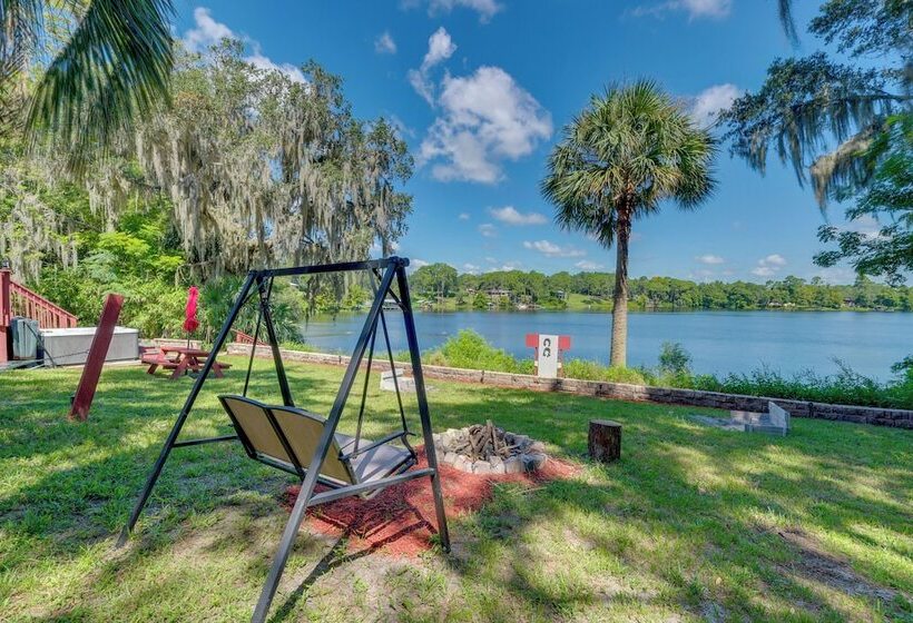 Ocklawaha Lake House W/ Private Hot Tub & Views!
