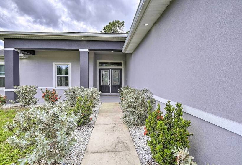 Palm Bay Home W/ Patio & Yard   12 Mi To Beach!