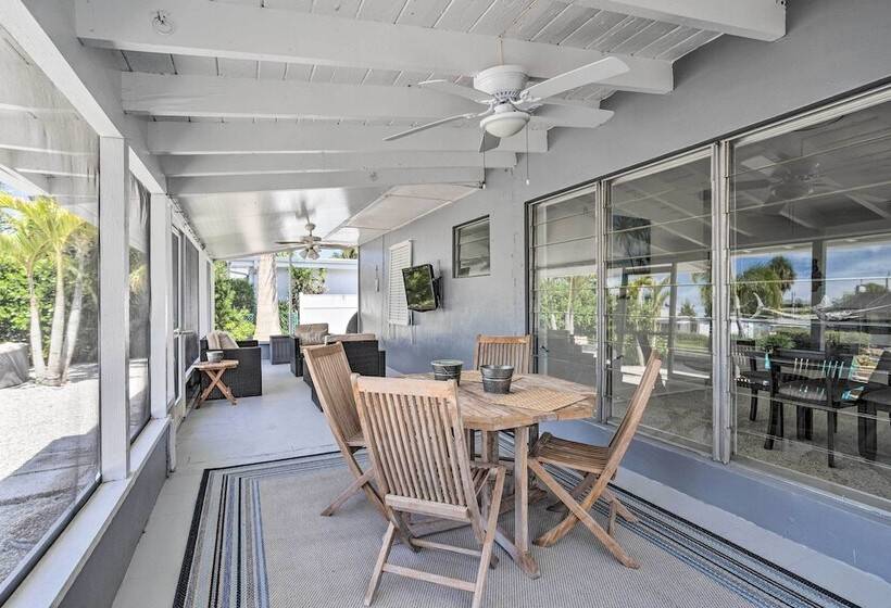 Palm City Canalfront Home W/ Boat Dock & Fire Pit!