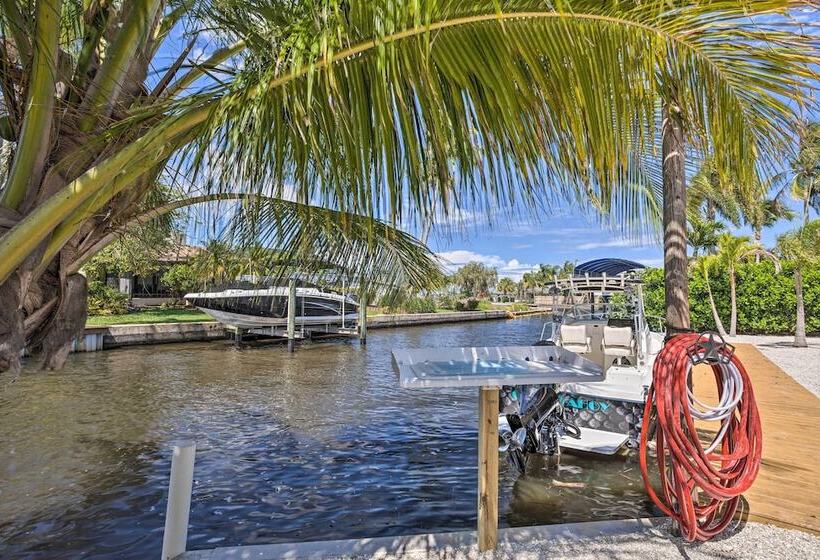 Palm City Canalfront Home W/ Boat Dock & Fire Pit!