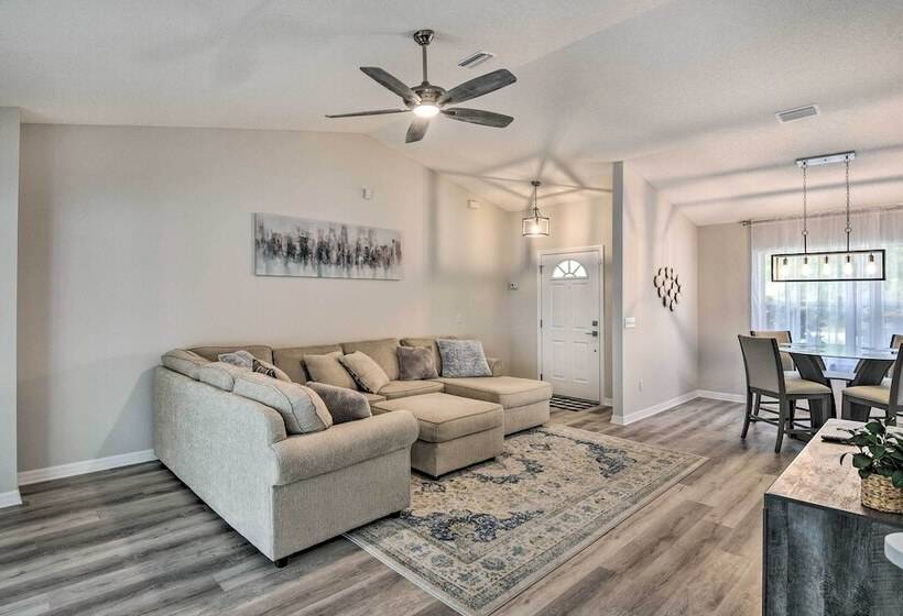 Palm Coast Retreat W/ Lanai < 8 Mi To Beach!