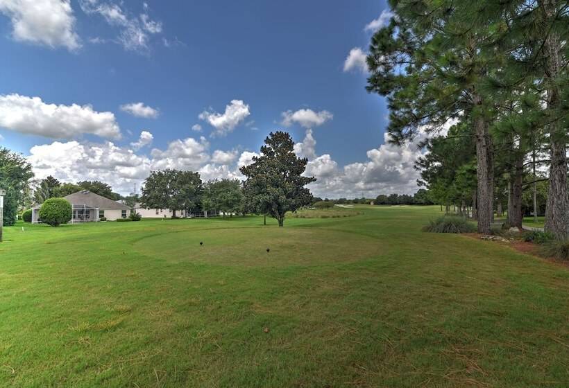 Peaceful Lady Lake Home W/ Screened In Porch!