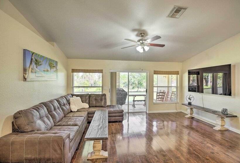 Peaceful Lehigh Acres Home W/ Grill + Lanai!