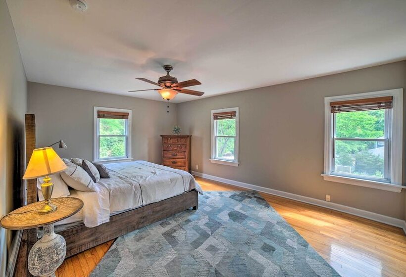 Pet Friendly Lake Getaway: 1 Block To Beach!