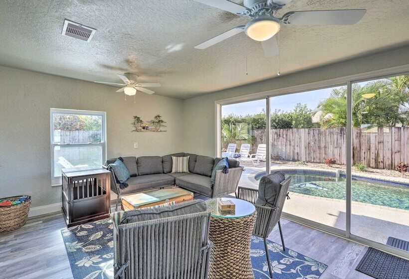 Pet Friendly Merritt Island Home W/ Heated Pool