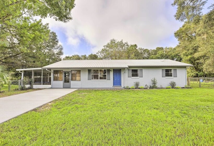 Pet Friendly Ocala Home W/ Yard ~ 5 Mi To Wec