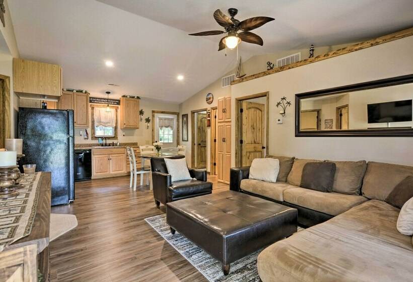 Pet Friendly Stockton Retreat W/ Fire Pit!