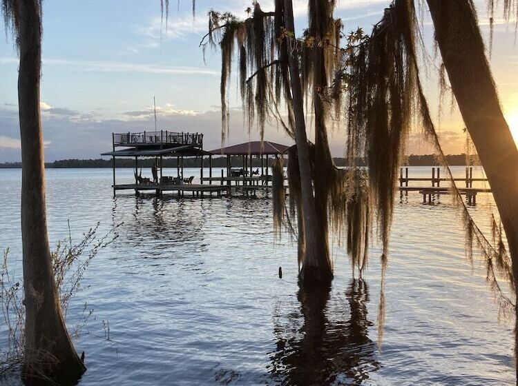 Pirate Cove  Home In Welaka: Dock & River Access!