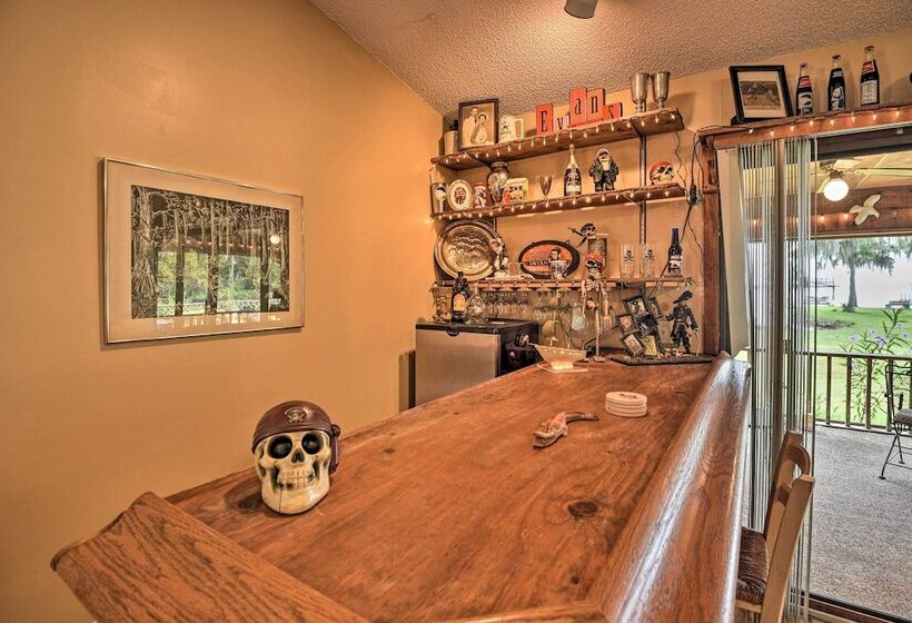 Pirate Cove  Home In Welaka: Dock & River Access!