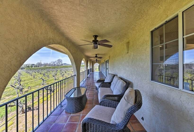 Working Vineyard & Private Pool: Villa In Plymouth