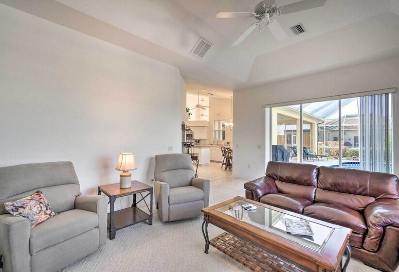 Port Charlotte Home On Canal W/ Lanai & Pool!