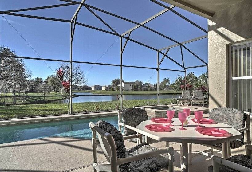 Lake View Escape W/ Lanai In Kissimmee!