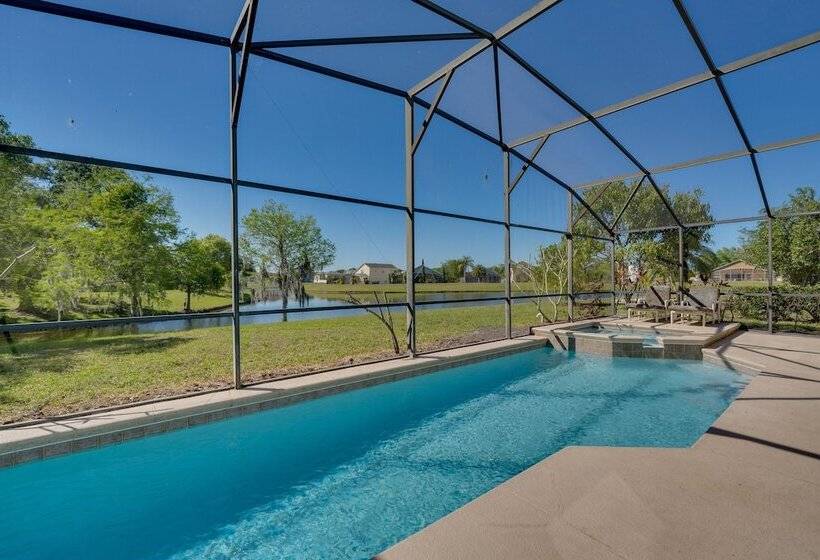 Lake View Escape W/ Lanai In Kissimmee!