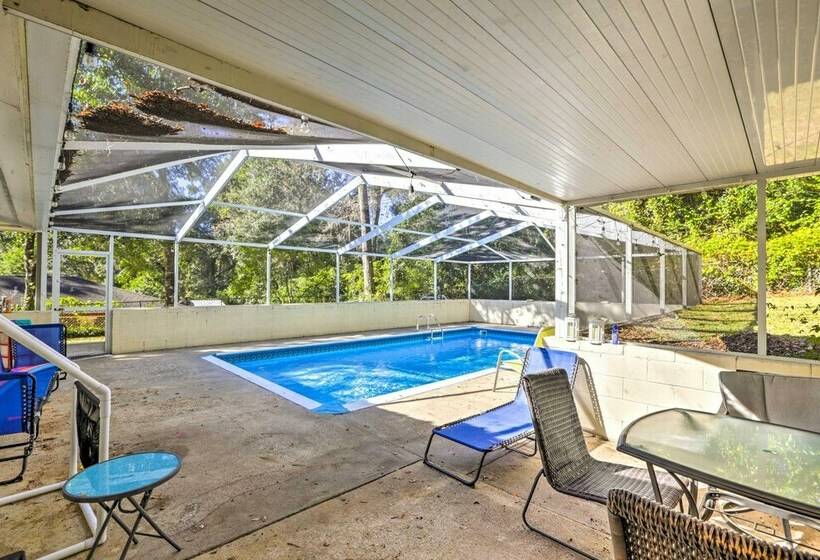 Relaxing Tallahassee Oasis W/ Lanai + Pool!