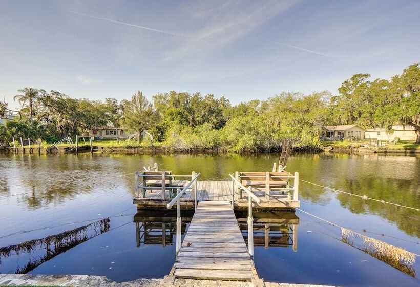 Riverfront Home W/ Putting Green & Boat Dock!