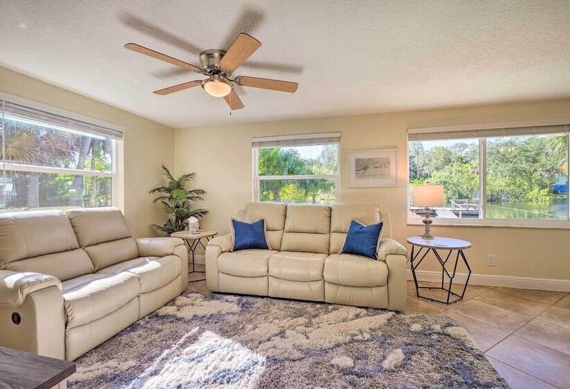 Riverfront Home W/ Putting Green & Boat Dock!