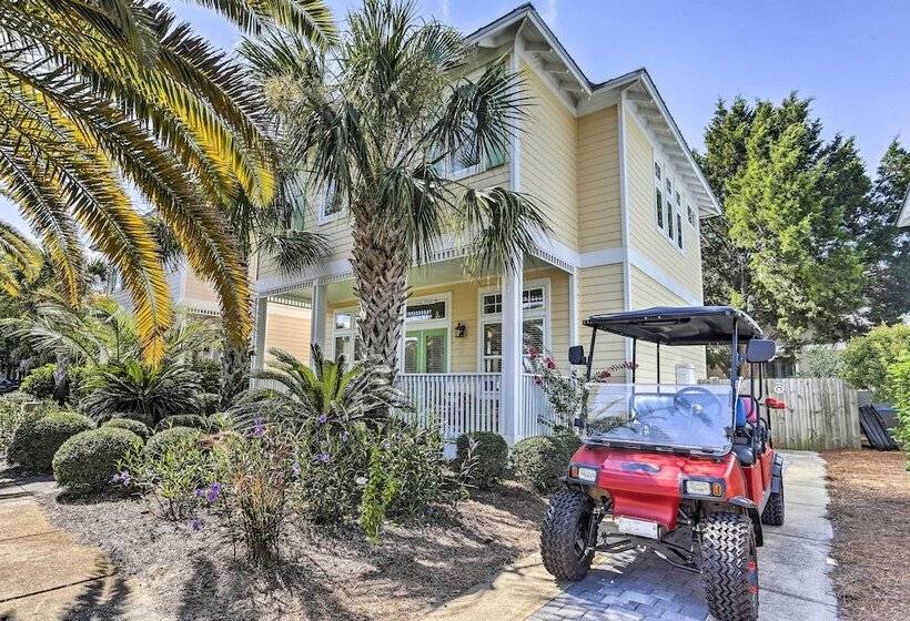Santa Rosa Beach House W/ Spacious Deck