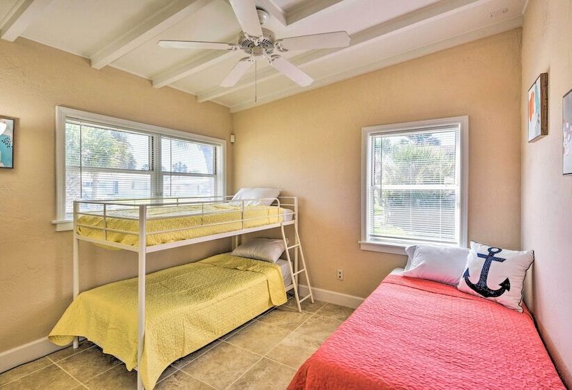 Single Story Ormond Beach Home, Walk To Water