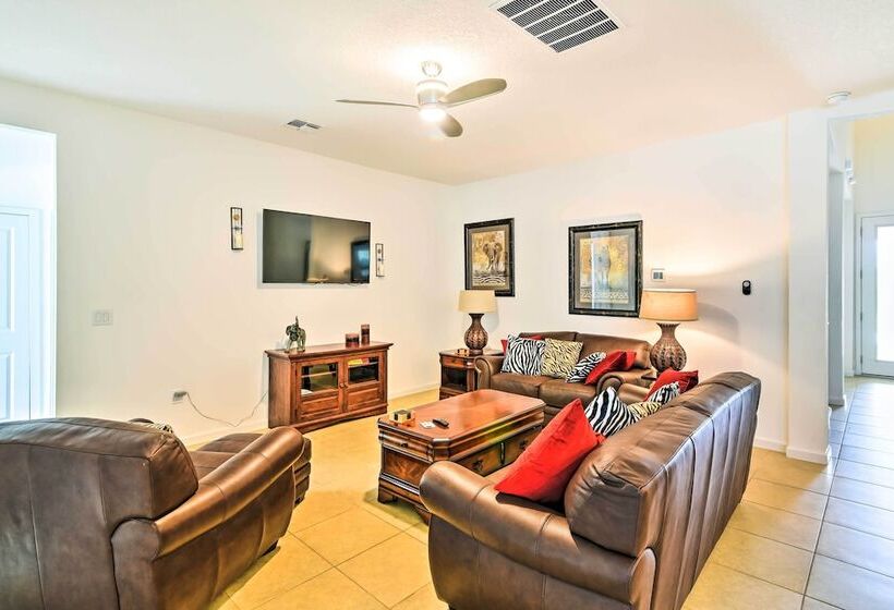 Home W/ Private Pool & Spa: 8 Mi To Disney