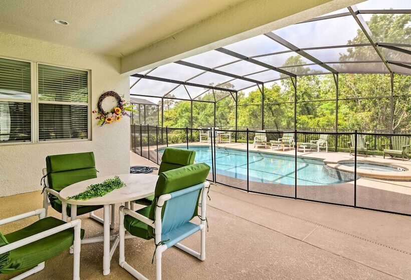 Home W/ Private Pool & Spa: 8 Mi To Disney