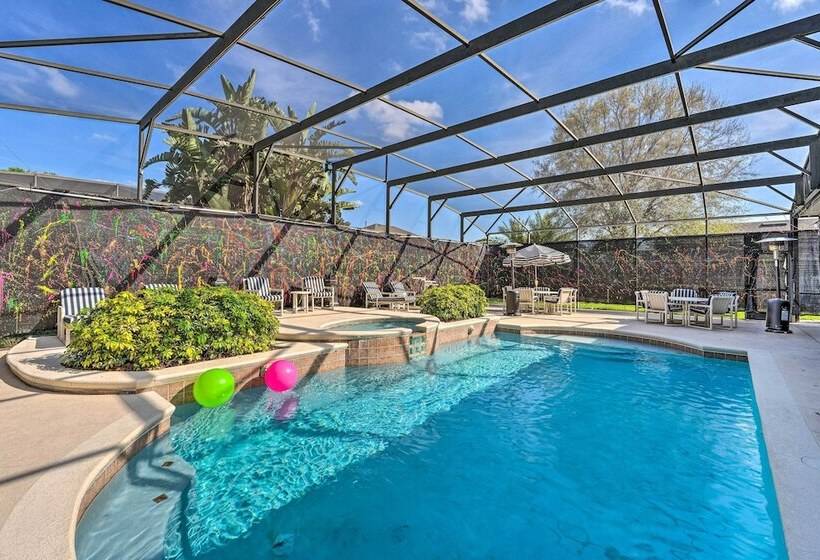 Spacious Family Home W/ Pool   3 Mi To Disney