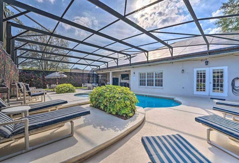 Spacious Family Home W/ Pool   3 Mi To Disney