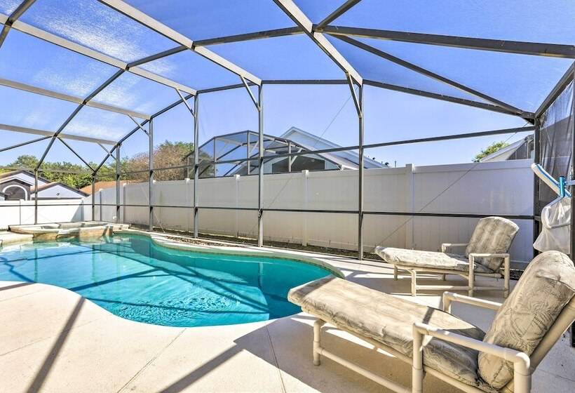 Home W/ Private Pool & Hot Tub ~ 4 Mi To Disney!