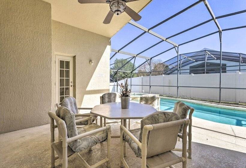 Home W/ Private Pool & Hot Tub ~ 4 Mi To Disney!
