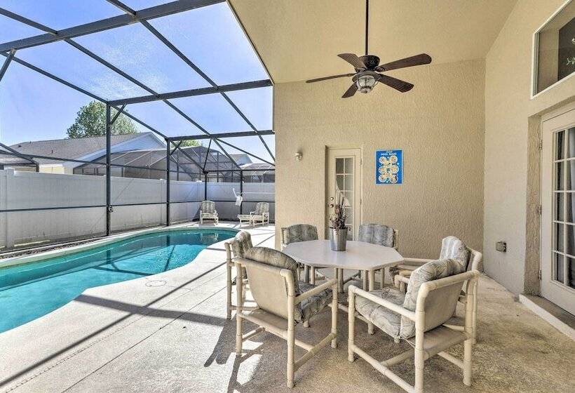 Home W/ Private Pool & Hot Tub ~ 4 Mi To Disney!