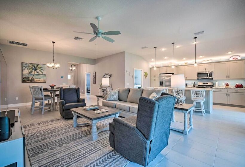 Sunlit Escape In The Villages W/ Screened Porch!