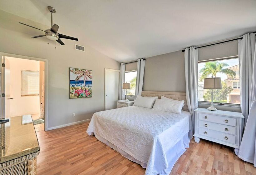 Sunny Marco Island Gem W/ Shared Pool & Dock!