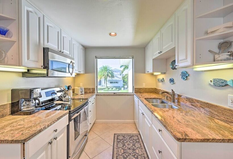 Sunny Marco Island Gem W/ Shared Pool & Dock!