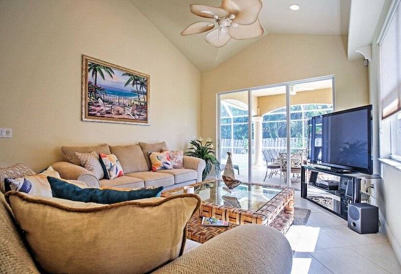 Superb Naples Home W/ Den & Private Saltwater Pool