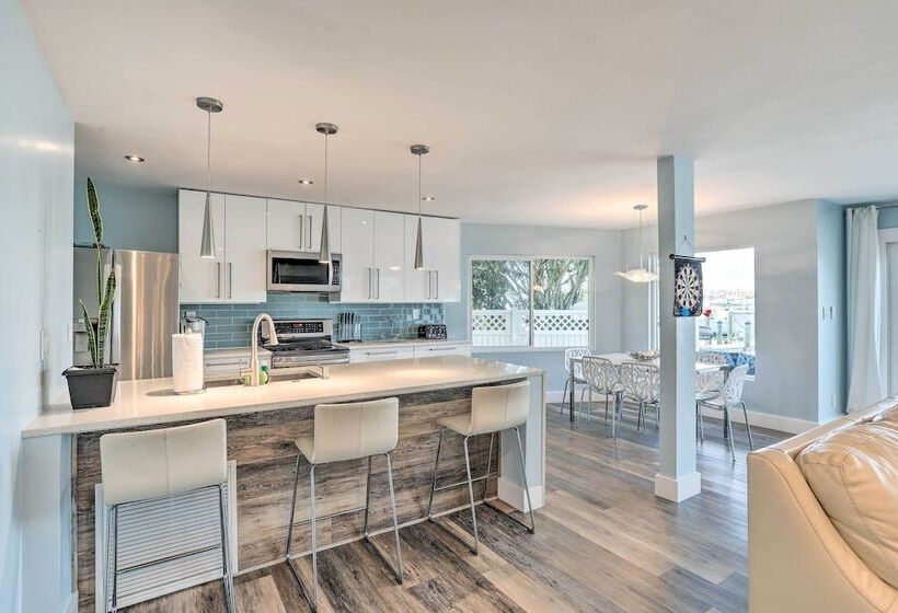 Treasure Island Gem W/ Dock: Walk To Beach