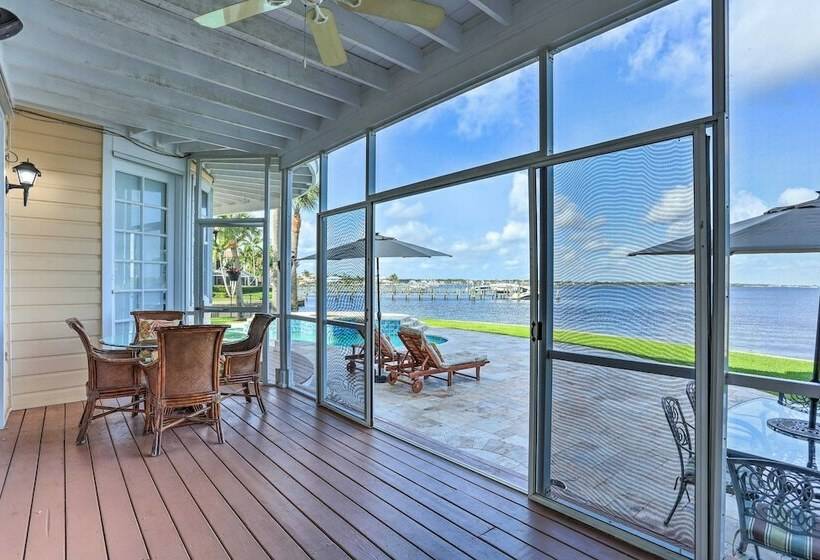 Upscale Waterfront Palm City Home W/ Dock!
