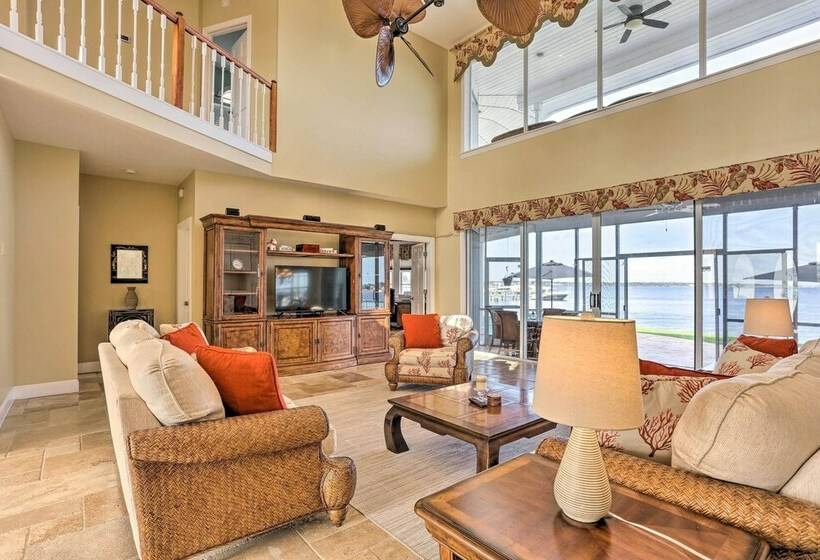 Upscale Waterfront Palm City Home W/ Dock!