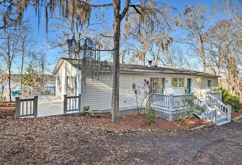 Waterfront Camden Home W/ Grill On Lake Wateree!