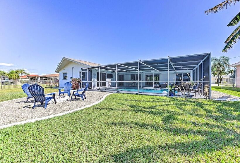 Waterfront Cape Coral Retreat With Boat Access!
