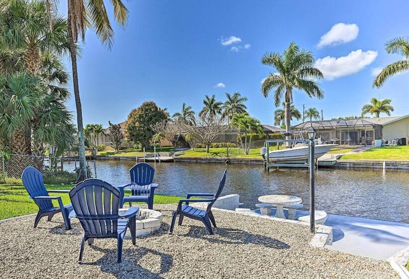 Waterfront Cape Coral Retreat With Boat Access!