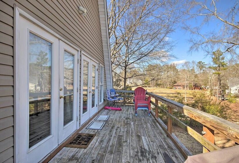 Waterfront Chapin Home W/ Private Dock!