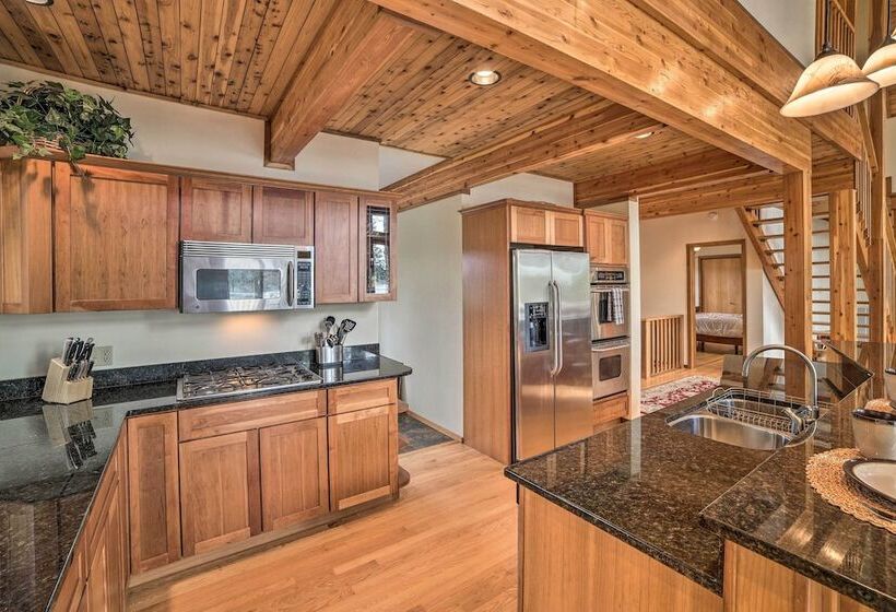 Waterfront Cottage W/ Fishing Dock & Fireplace!