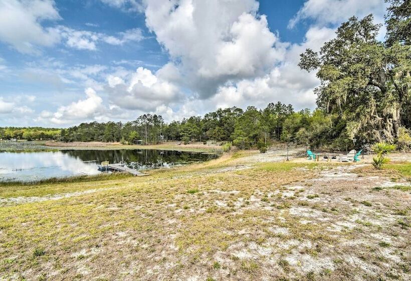 Waterfront Hawthorne Hideaway With Fire Pit!