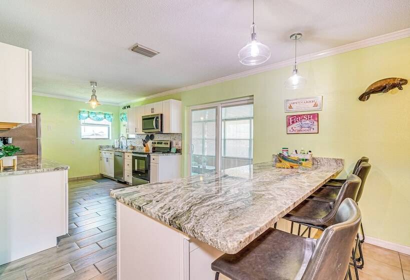 Waterfront Hernando Beach Home W/ Dock & Hot Tub!