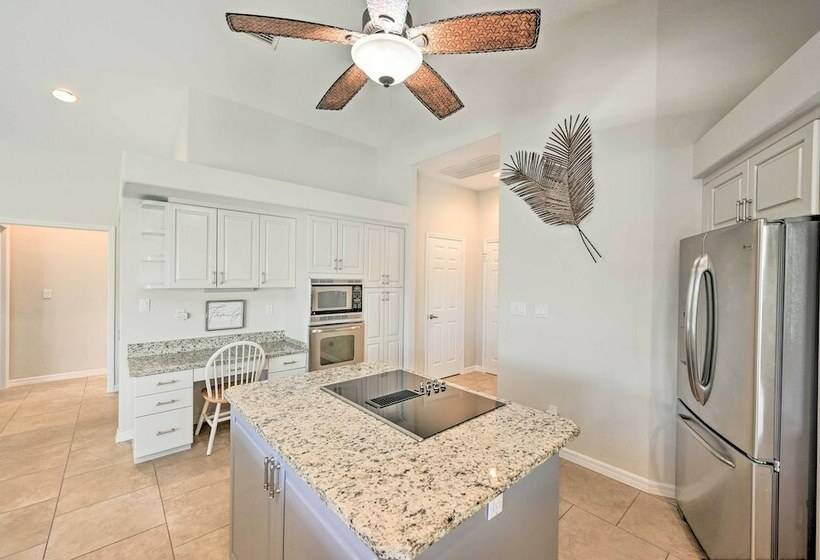 Waterfront Home W/ Pool, Spa & Dock: Walk To Beach