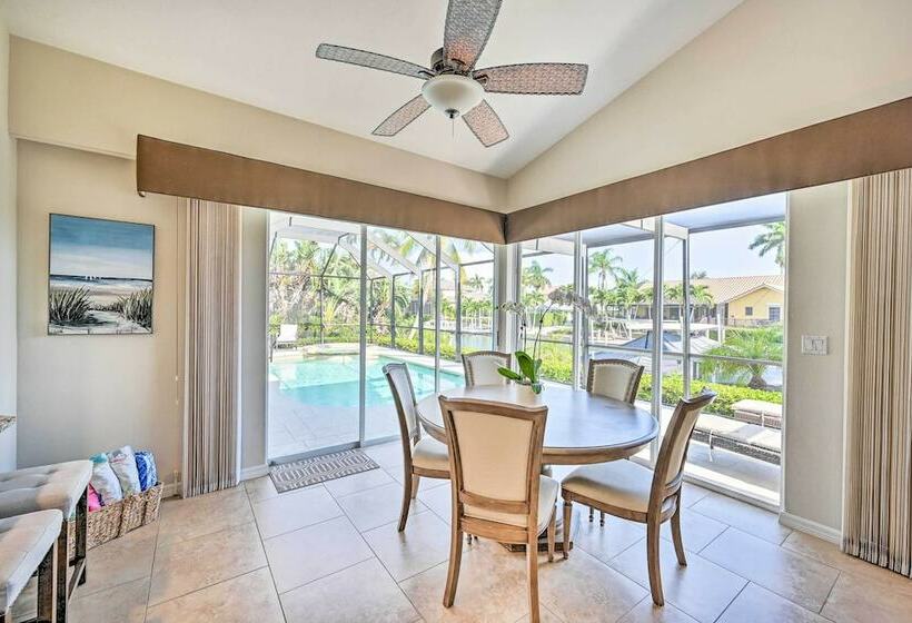 Waterfront Home W/ Pool, Spa & Dock: Walk To Beach