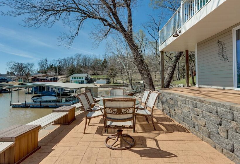 Waterfront Lake Of The Ozarks Home W/ Private Dock