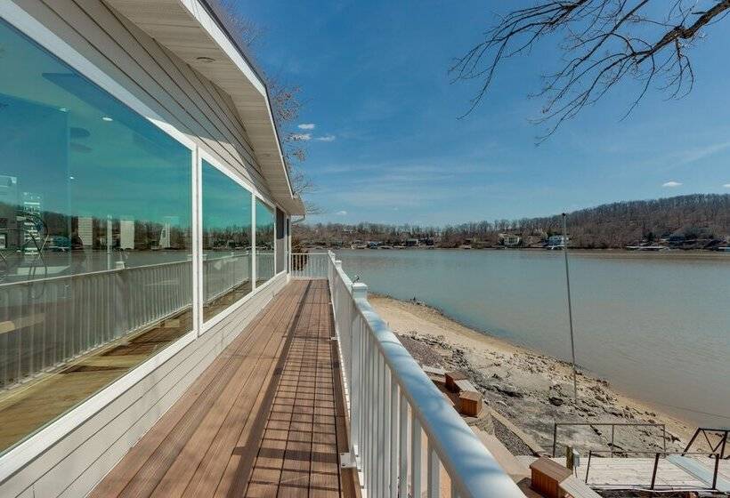 Waterfront Lake Of The Ozarks Home W/ Private Dock