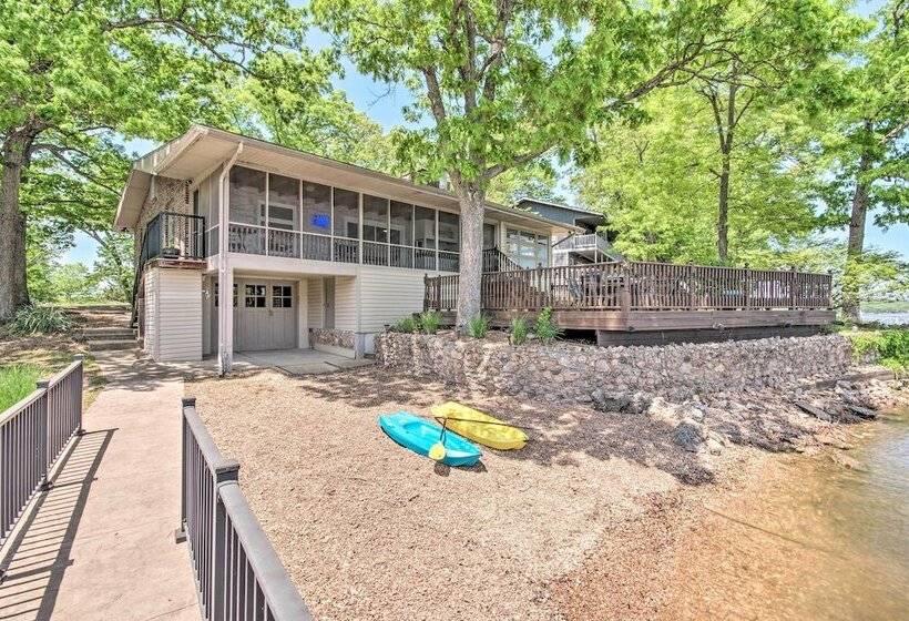 Private Dock: Home On Lake Of The Ozarks