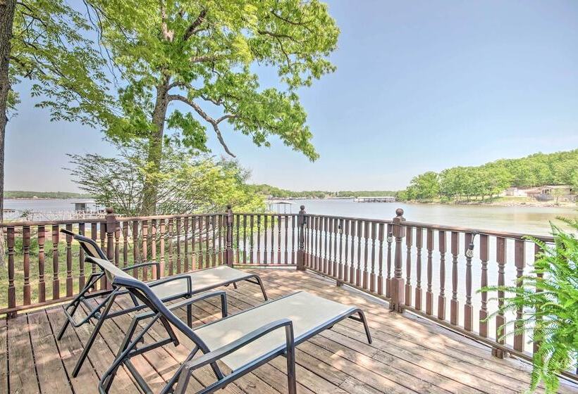 Private Dock: Home On Lake Of The Ozarks